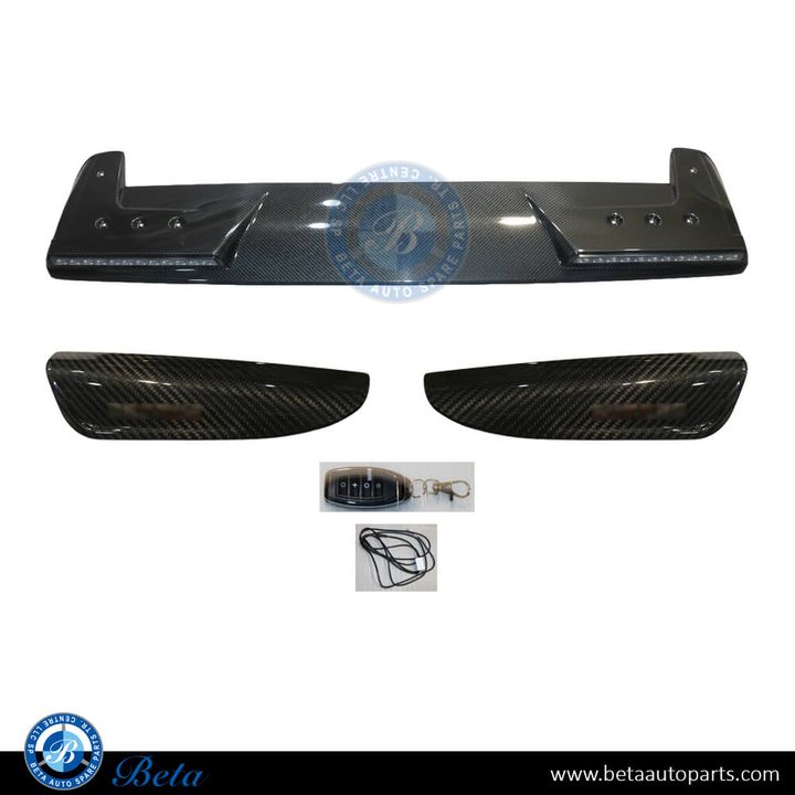 Mercedes G-Class W463 / W465 (2018-Up), Front Roof Spoiler 2025 BBS Look (Dry Carbon), China, 4638801101