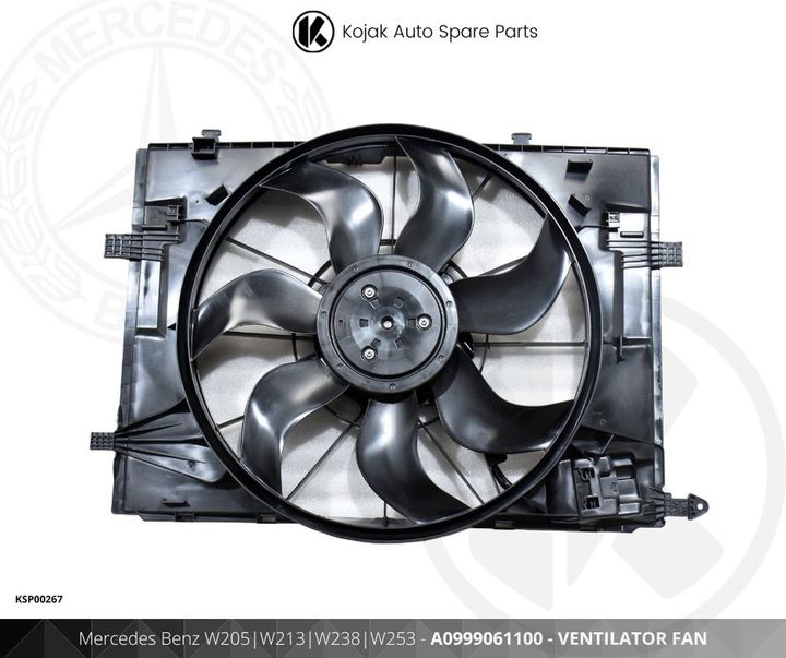 Mercedes Benz Radiator Ventilator Fan
