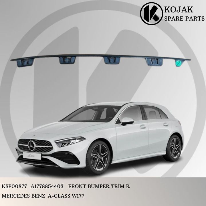 Front Bumper Trim Right Mercedes-Benz A-Class W177