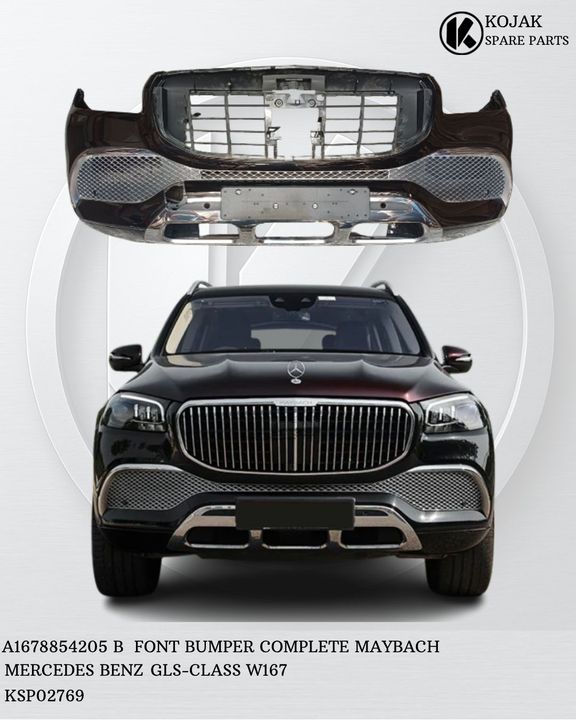 Front Bumper Complete Maybach Mercedes-Benz GLS-Class W167