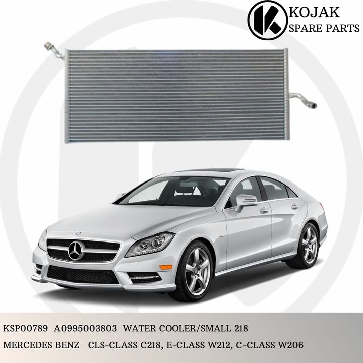 Water Cooler for Mercedes-Benz CLS-Class C218, E-Class W212, C-Class W206