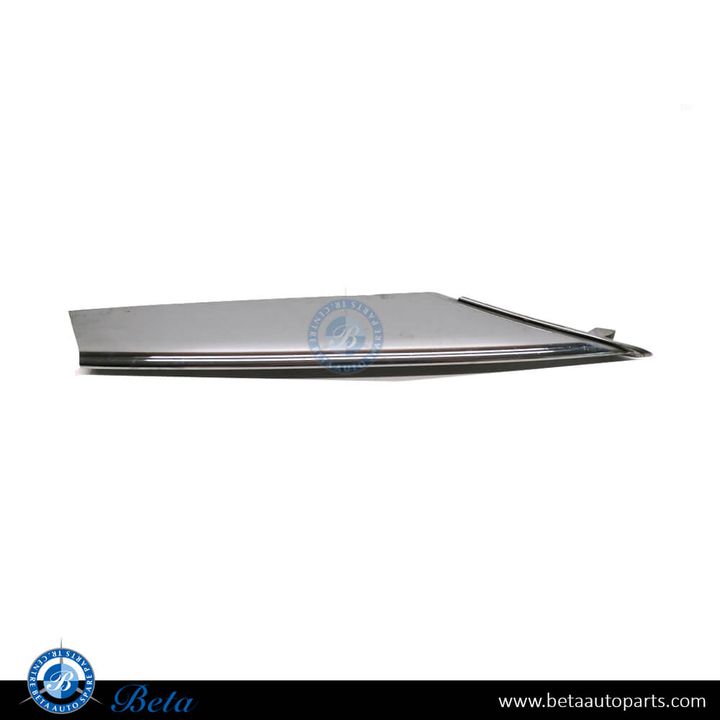 Tesla Model S (2017-2021), Fog Lamp Cover Lower Moulding - Chrome (Right), China, 1056381-00-C