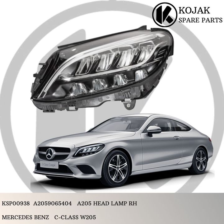 Mercedes-Benz C-Class W205 Right Headlight LED