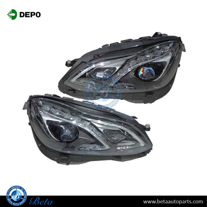 Mercedes E-Class W212 (2014-2016), Headlamp Upgrade to Dynamic LED Look, Depo