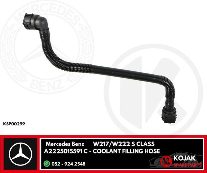 Coolant Filling Hose Mercedes-Benz W217/W222 S-Class