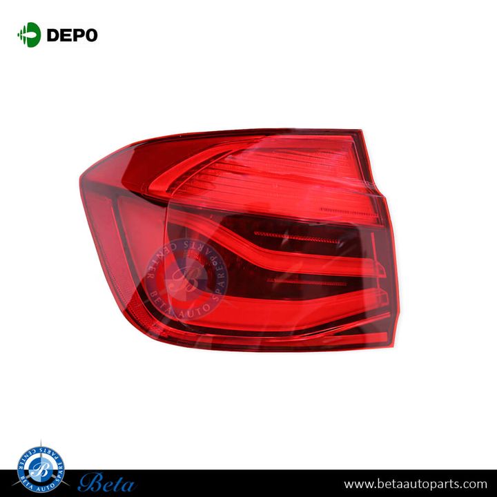BMW 3 Series F30 LCI (2016-2018), Tail Lamp LED - USA Type (Left), Depo, 63217369115