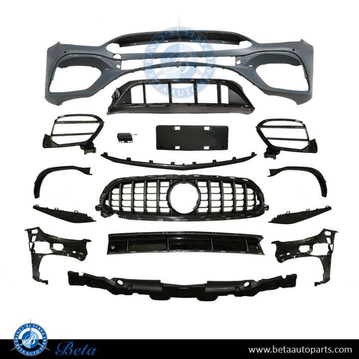 Mercedes E-Class W213 (2021-2023), Front Bumper AMG E63 Look with PDC, Taiwan