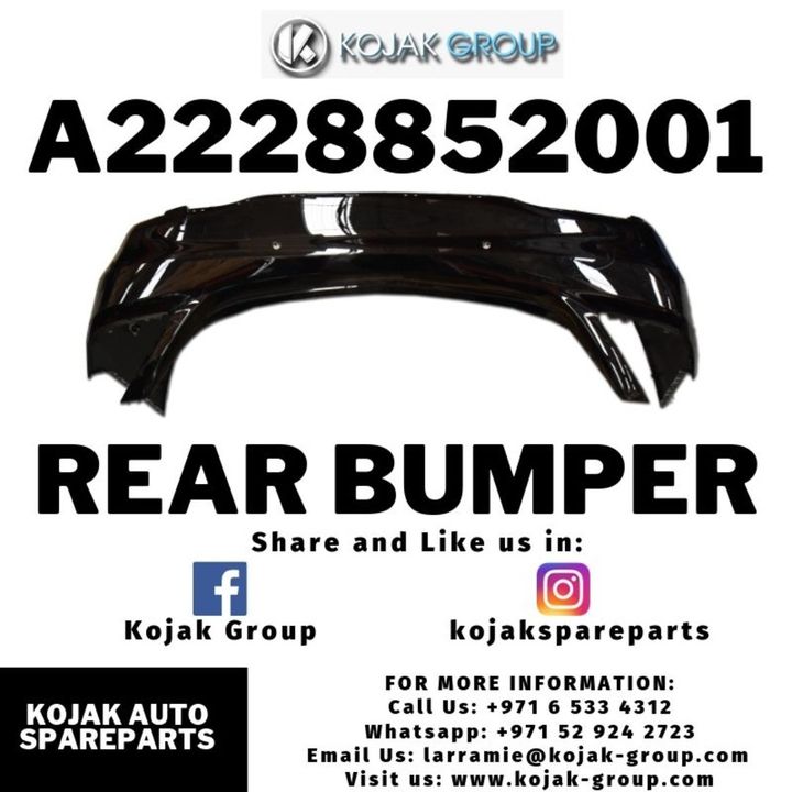 Rear Bumper Mercedes-Benz S-Class W222