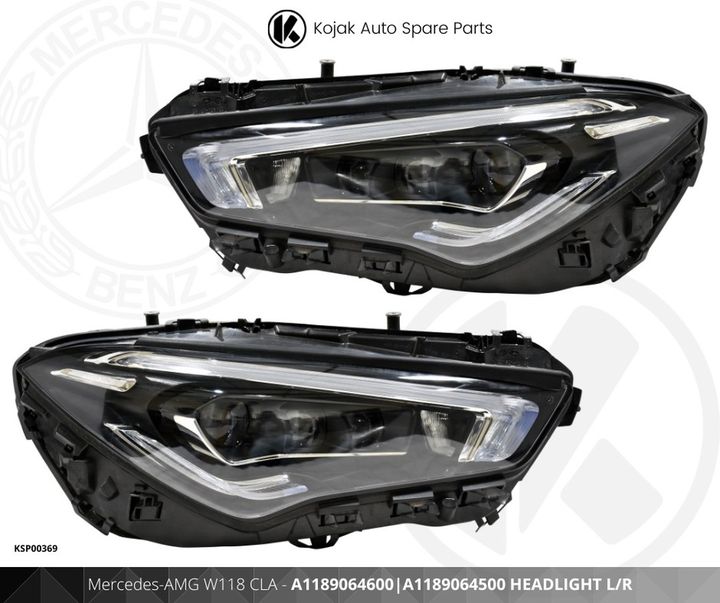 Mercedes-AMG W118 CLA Headlight L/R
