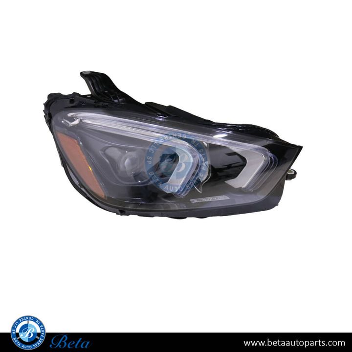 Mercedes GLE-Class W167 / C167 (2019-2023), Headlamp Static LED USA Type (Right), China, 1679060803 / 1679061405