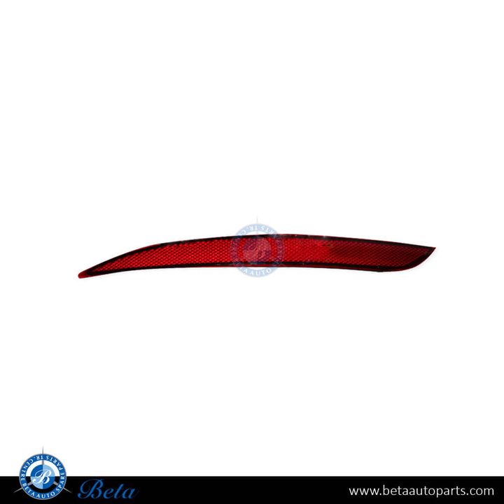 Tesla Model Y (2020-Up), Rear Bumper Reflector - USA Type (Left), China, 1495817-00-C