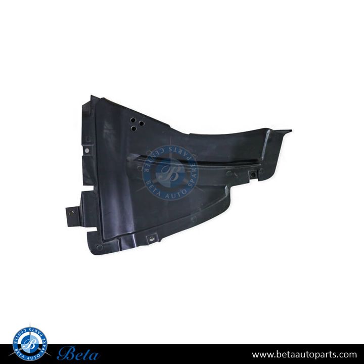 BMW 7 Series F01 / F02 LCI  (2013-2015), Front Wheel Fender Liner Triangular Cover (Right), China, 51757302376