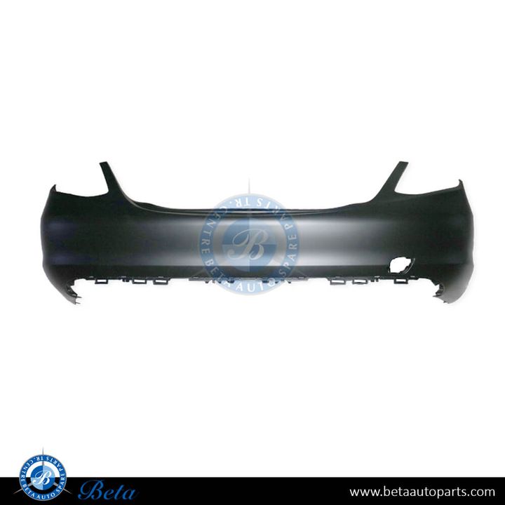 Mercedes C-Class W205 (2015-2018), Rear Bumper with Park Assist without Moulding Hole, Taiwan, 2058800447