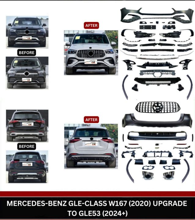 Mercedes Benz GLE 167 - Body kit Upgrade