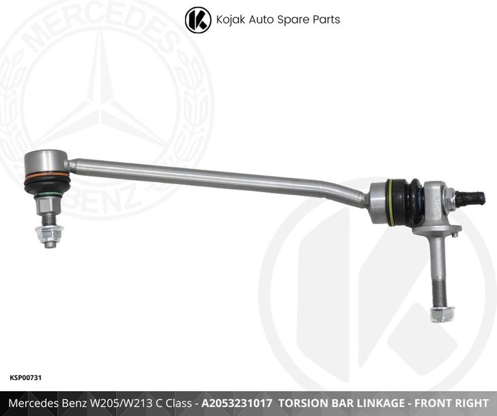 Torsion Bar Linkage Front Right Mercedes-Benz W205/W213 C Class