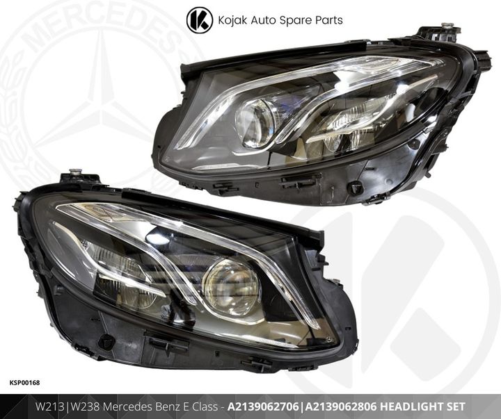Mercedes Benz E Class W213 W238 Headlight Set