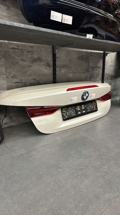 BMW M4 Cabrio (G83) White Trunk Lid