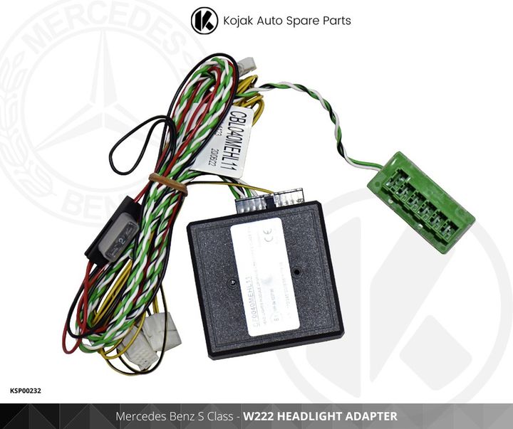 Mercedes Benz S Class W222 LED Headlight Adapter Module