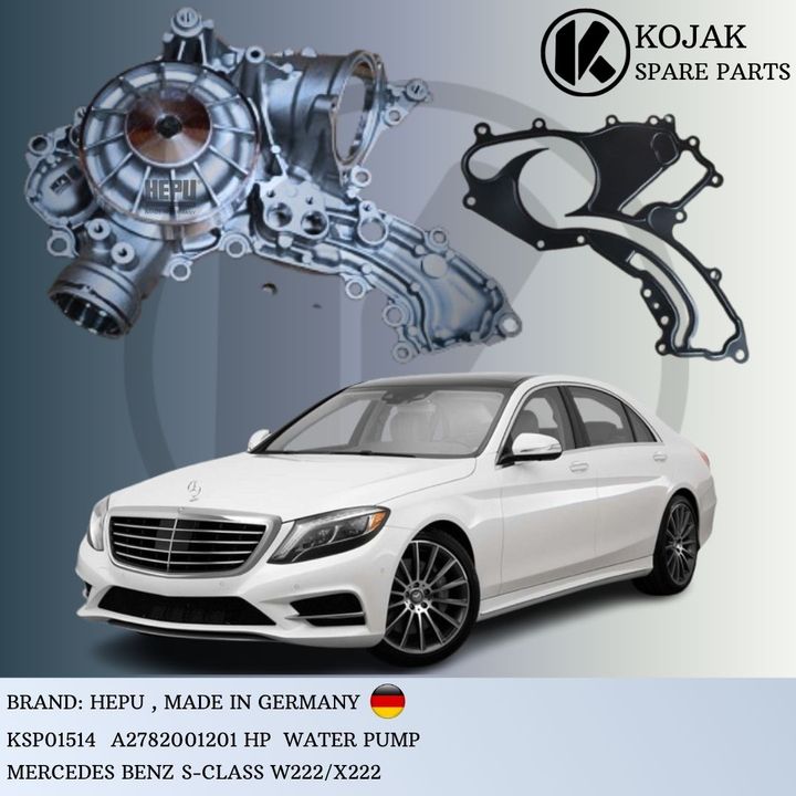 Water Pump HEPU for Mercedes-Benz S-Class W222/X222