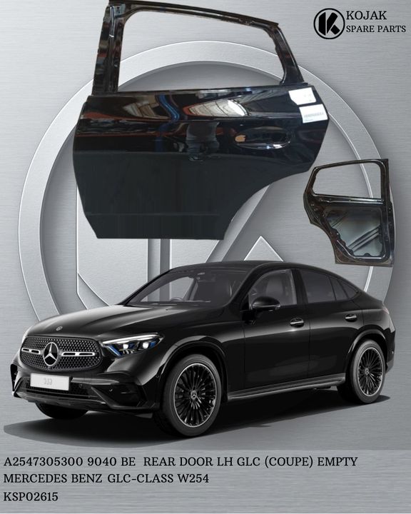 Rear Door Left Mercedes-Benz GLC-Class W254 Coupe Empty
