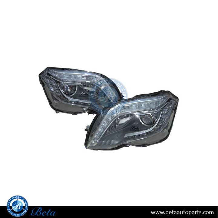 Mercedes GLK-Class X204 (2012-2015), Headlamp Upgrade to Xenon LED, China, 2048200939 / 2048201039