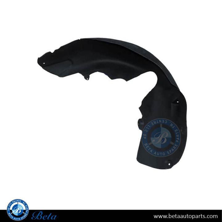 Mercedes S-Class W221 (2006-2009), Rear Wheel Fender Liner Flannel (Left), China, 2216900930