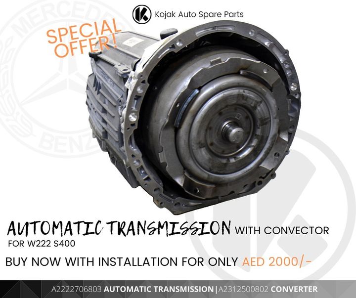 Automatic Transmission with Converter for Mercedes-Benz W222 S400