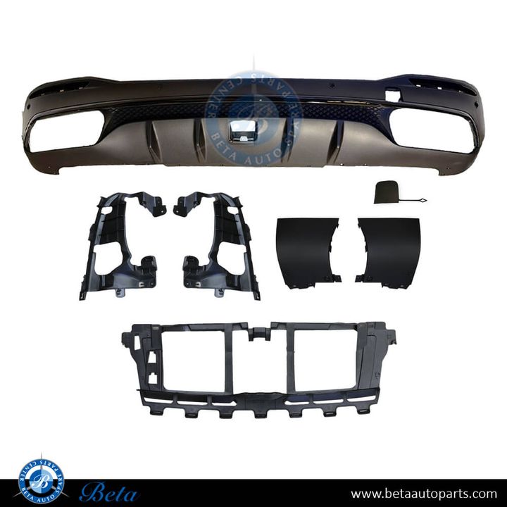 Mercedes GLE-Class W167 (2019-Up), Rear Diffuser AMG GLE63 for Normal AMG, China, 1678859902