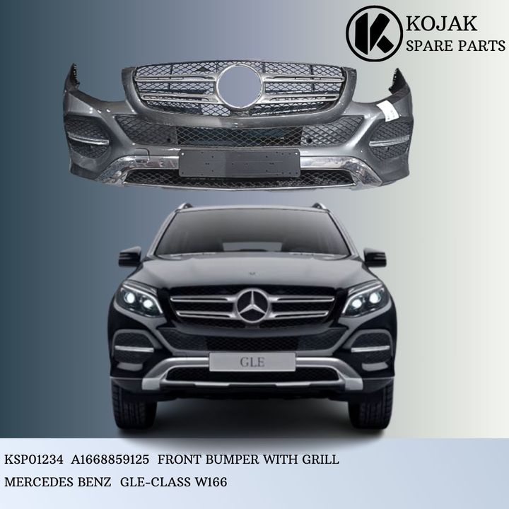 Front Bumper with Grille Mercedes-Benz GLE-Class W166