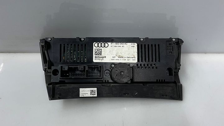 A/C Heater Climate Control Switch - 2009 Audi A4