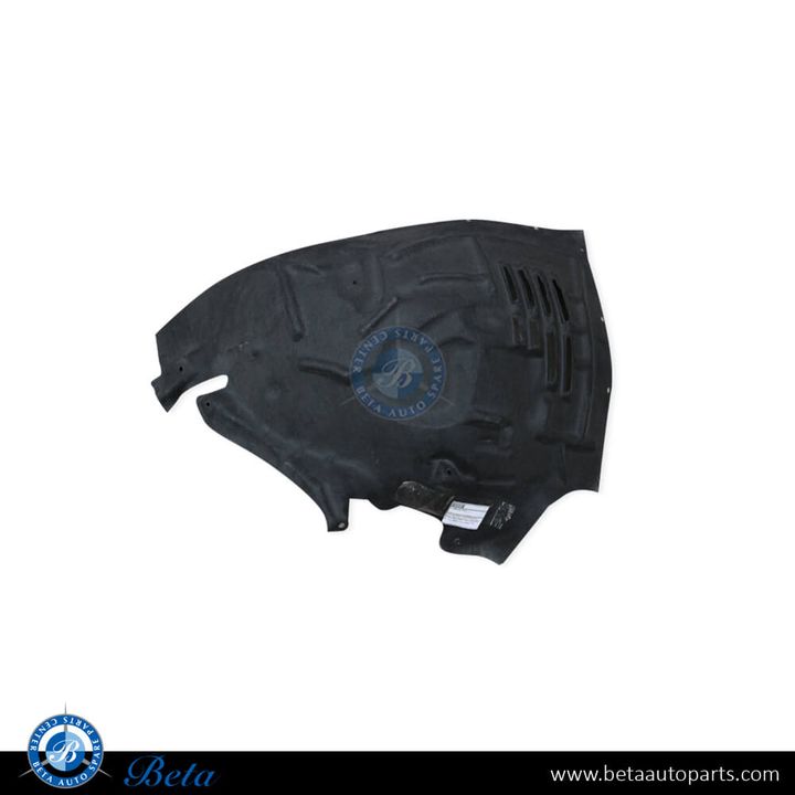 Audi Q8 (2019-Up), Front Wheel Fender Liner Front Half for Petrol Flannel (Left), China, 4M8821171E, 4M8821171G, 4M8821171K