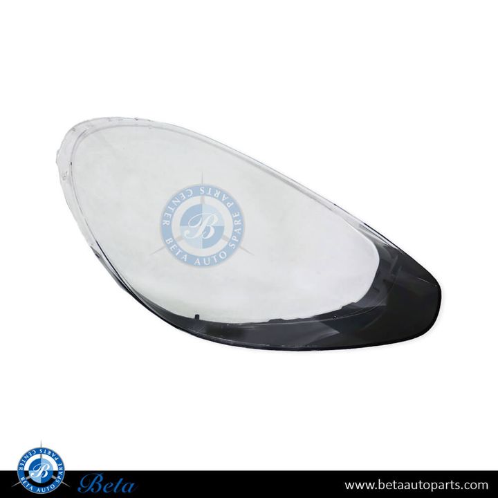 Porsche Cayenne (2015-2017), Headlamp Lens (Right), China, 95863117831