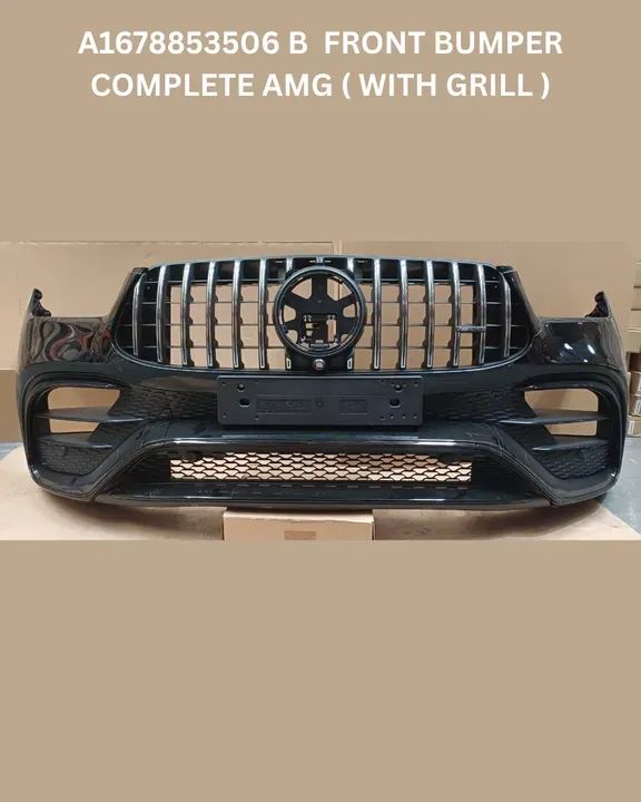 FRONT BUMPER COMPLETE AMG ( WITH GRILL )