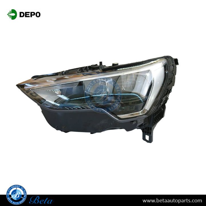 Audi Q3 (2019-2025), Headlamp LED (Left), Depo, 83A941011