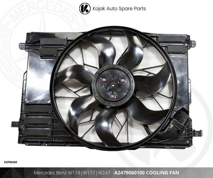 Mercedes Benz W118 W177 W247 Cooling Fan