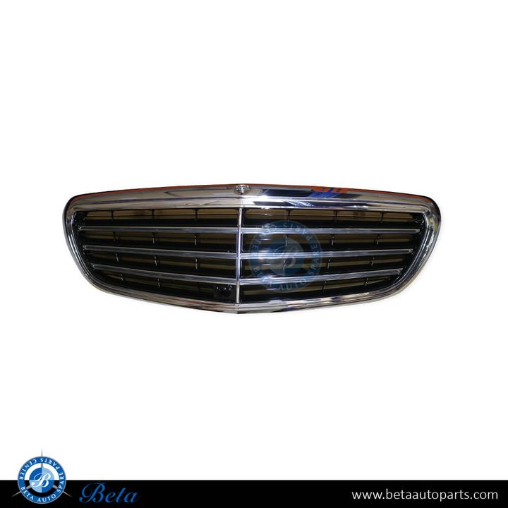 Mercedes E-Class W213 (2017-2020), Radiator Grille with Camera Hole, China, 2138805202 / 2138802003