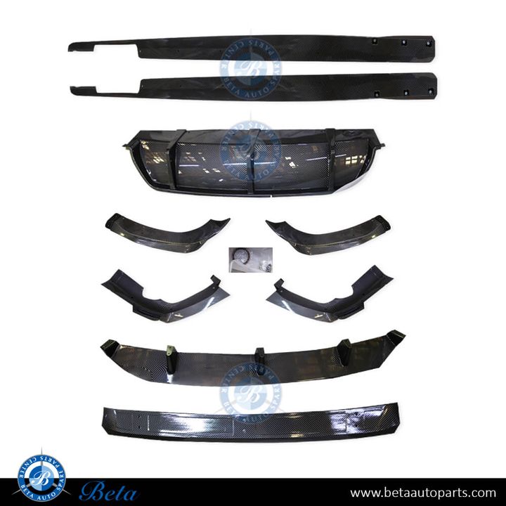 BMW X6 G06 (2020-Up), Spoiler Kit Black Knight Look (Carbon), China