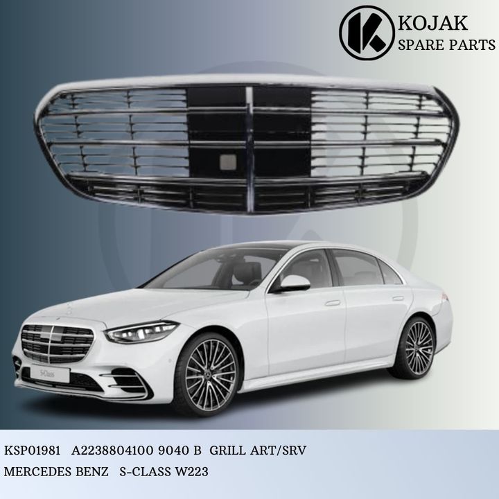 Mercedes-Benz S-Class W223 Front Grille