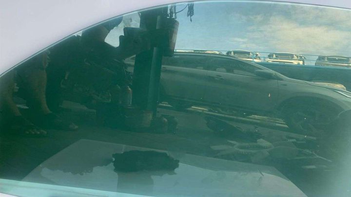 Front door glass - 2021 Toyota Tacoma SR5