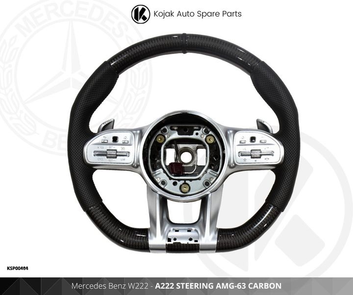 Mercedes Benz W222 A222 AMG-63 Carbon Steering Wheel