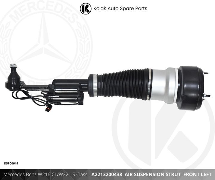 Mercedes Benz W216 CL/W221 S Class Front Left Air Suspension Strut