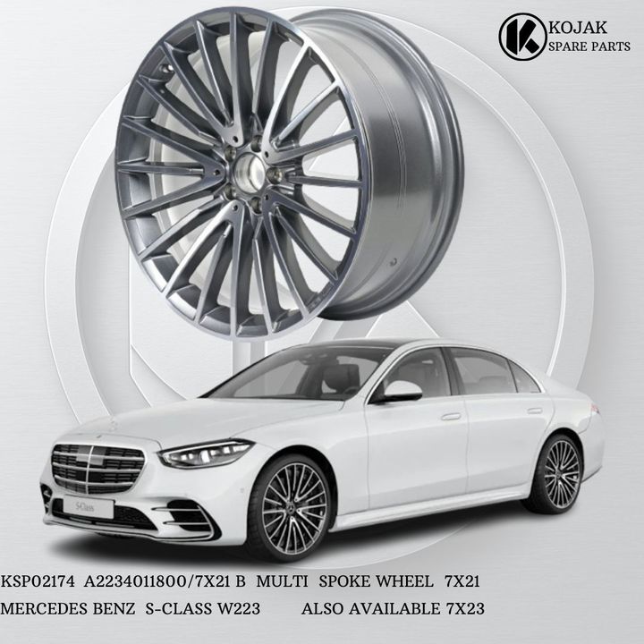 Mercedes-Benz S-Class W223 21-inch Multi-Spoke Wheel