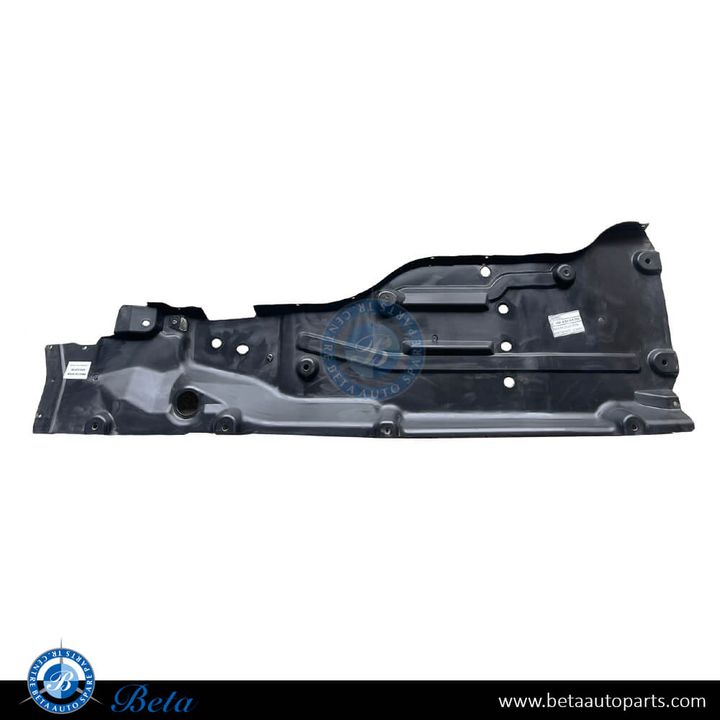 Mercedes ML-Class / GLE-Class W166 (2012-2018), Coating Under Cover - Plastic (Left), China, 1666100408 / 1666809007