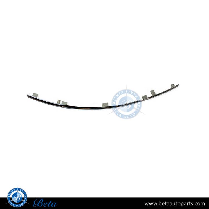 Mercedes E-Class W212 (2014-2016), Front Bumper Moulding Avantgarde/Elegance - Chrome (Left), Taiwan, 2128852921