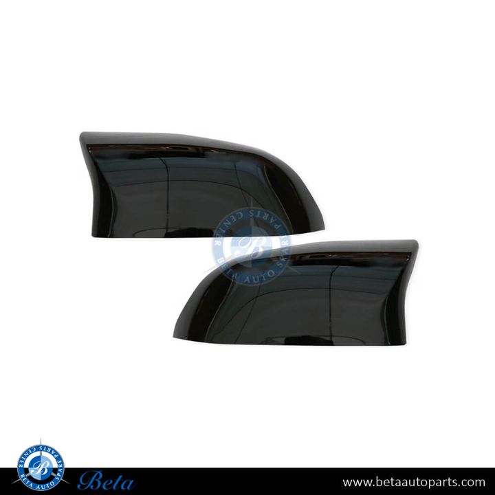 BMW X3 / X4 / X5 / X6 F25 / F26 / F15 / F16 (2011-2019), Mirror Covers M Look (Black), China, 51167365113 / 51167365114