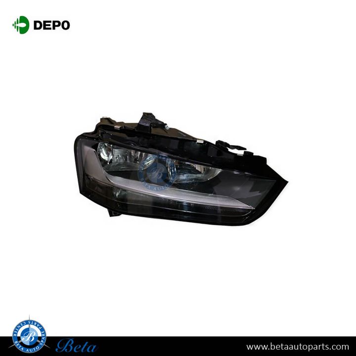 Audi A4 (2012-2015), Headlamp Normal (Right), Depo, 8K0941004L
