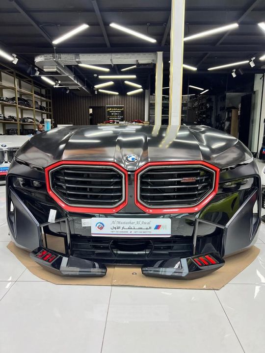 BMW XM G08 Front Bumper Assembly Custom Red Trim