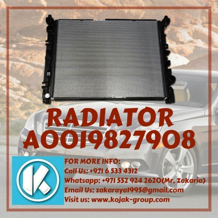 Radiator Mercedes-Benz E-Class W212
