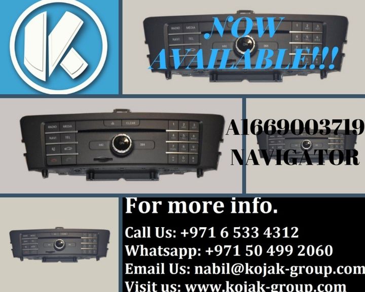 Mercedes-Benz W166 Infotainment Navigation Control Unit
