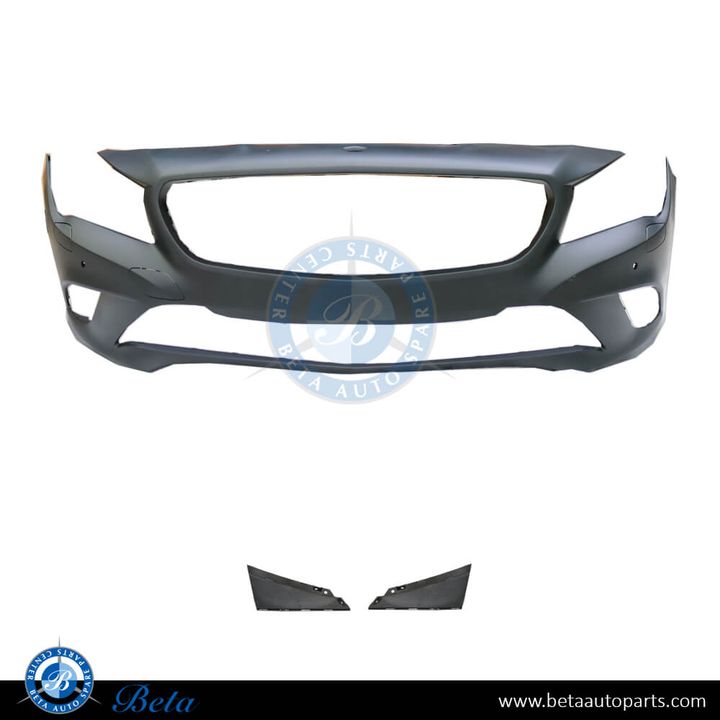Mercedes CLA-Class C117 (2013-2016), Front Bumper with PDC with Washer, China, 1178800140